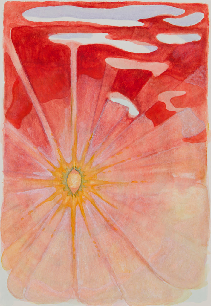 Work on paper by artist Renato Ordenes San Martin