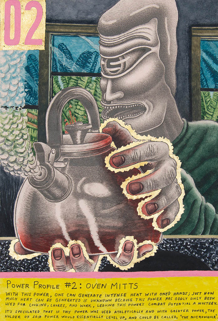 Work on paper by artist Samual Weinberg