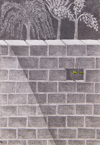 Work on paper by artist Minyoung Kim