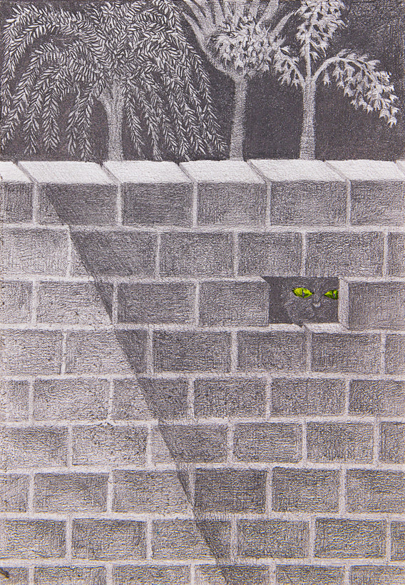 Work on paper by artist Minyoung Kim