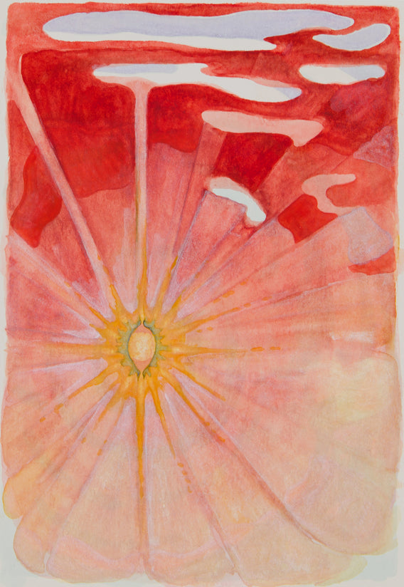 Work on paper by artist Renato Ordenes San Martin