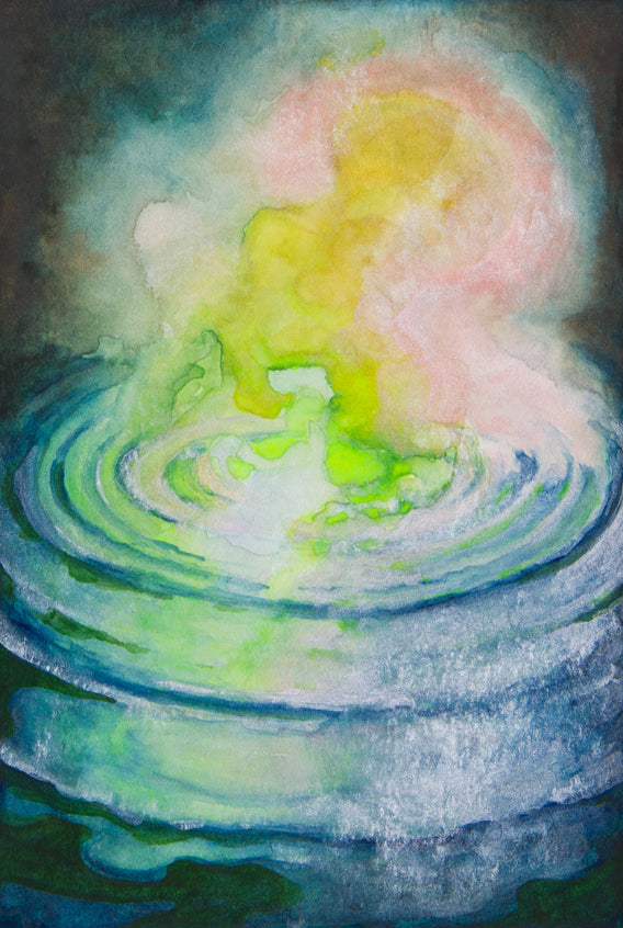 Work on paper by artist Renato Ordenes San Martin