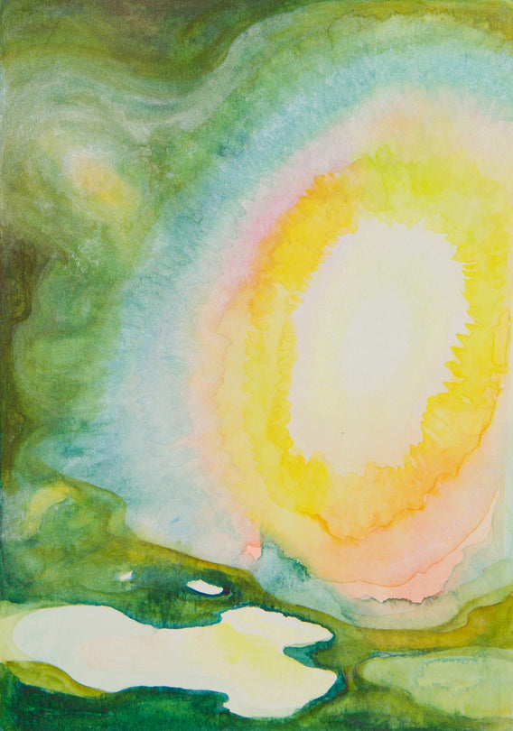 Work on paper by artist Renato Ordenes San Martin